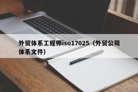 外贸体系工程师iso17025（外贸公司体系文件）