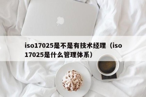 iso17025是不是有技术经理（iso17025是什么管理体系）